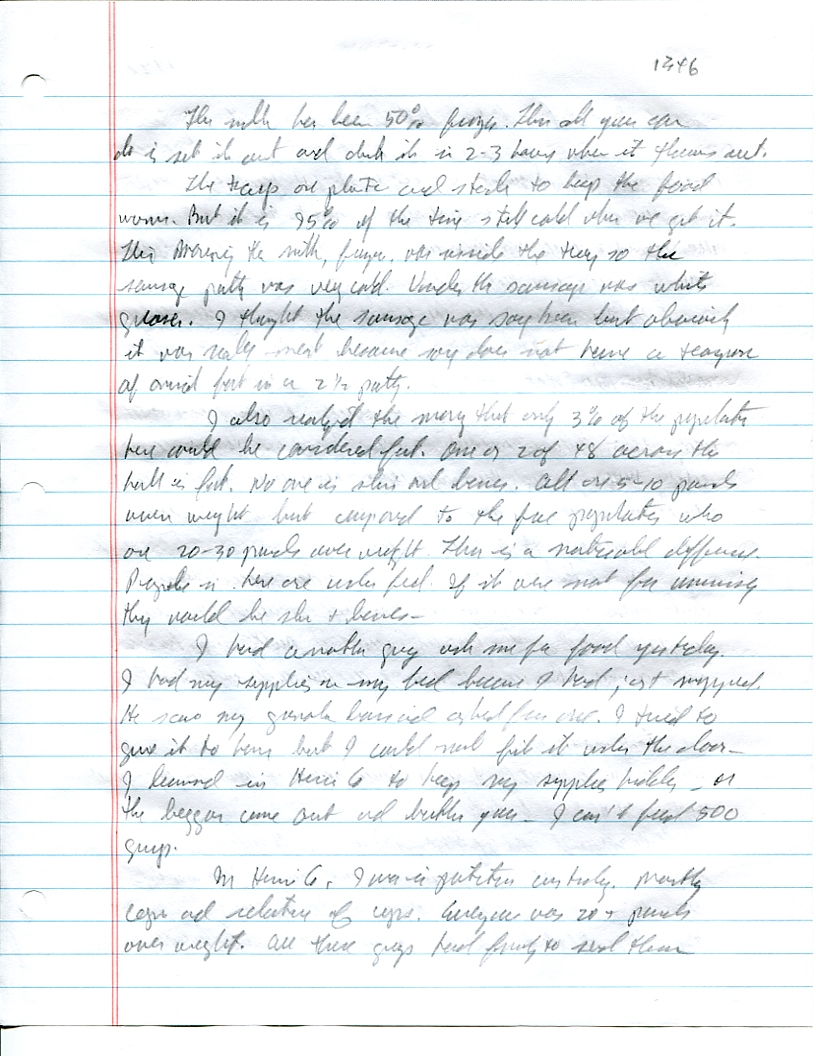 Dr John WorldPeace 2008 Prison Journal